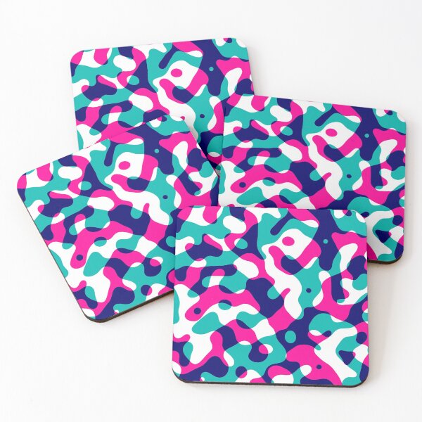 Item preview, COLORFUL CAMOUFLAGE ORGANIC CREATIVE PATTERN BY SUBGIRL designed and sold by SUBGIRL.