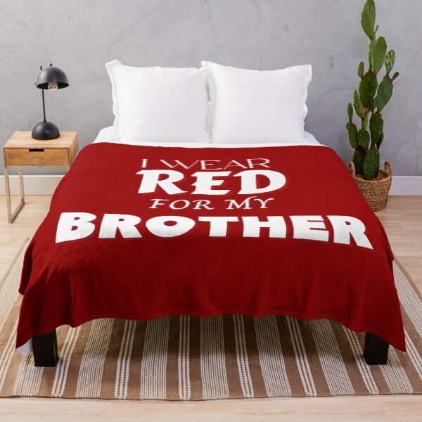 Item preview, I Wear Red For My Brother designed and sold by Anuragwk.