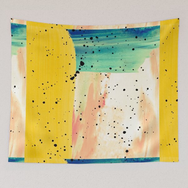 Item preview, Acrylic Brush Strokes And Splatter Patterned designed and sold by Designs By YL.