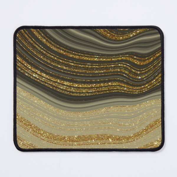 Item preview, Gold Marble Agate designed and sold by WisdomInspired.