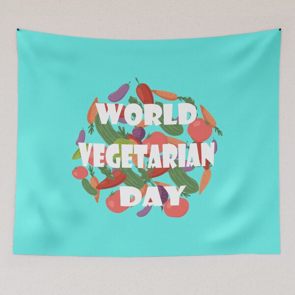 Item preview, World Vegetarian Day Shirt, Vegetarian Gift designed and sold by Stickers  Designer.
