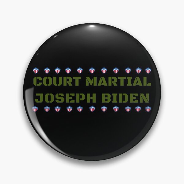 Item preview, Court Martial Joseph Biden ! designed and sold by JrocketDesigns.