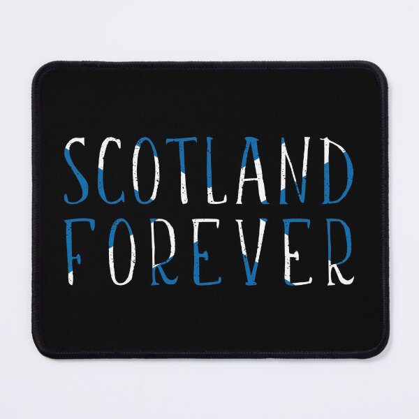 Item preview, SCOTLAND FOREVER, Saltire Flag Text Slogan designed and sold by MacPean.