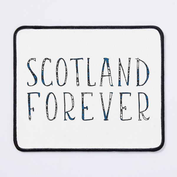 Item preview, SCOTLAND FOREVER, Scottish Saltire Flag Text Slogan designed and sold by MacPean.