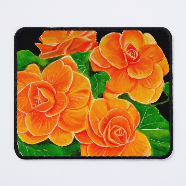 Item preview, Orange Begonia designed and sold by PaintedbyCarol.