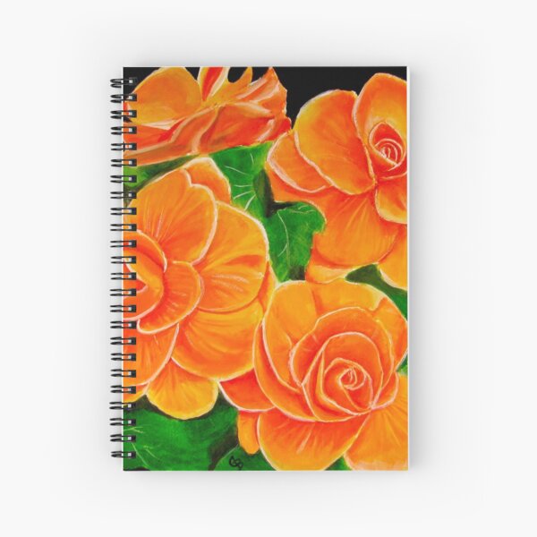 Cuadernos de espiral: Begonia | Redbubble