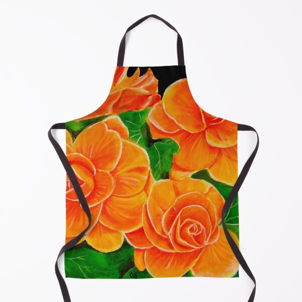 Item preview, Orange Begonia designed and sold by PaintedbyCarol.