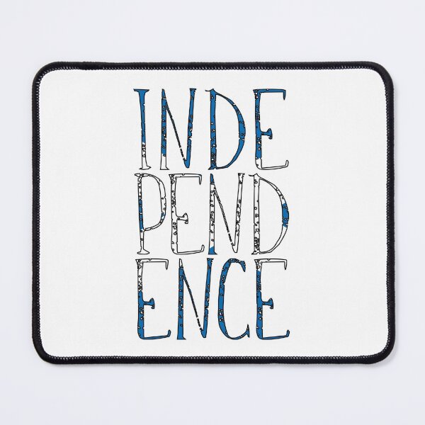 Item preview, INDEPENDENCE, Scottish Independence Saltire Flag Slogan designed and sold by MacPean.