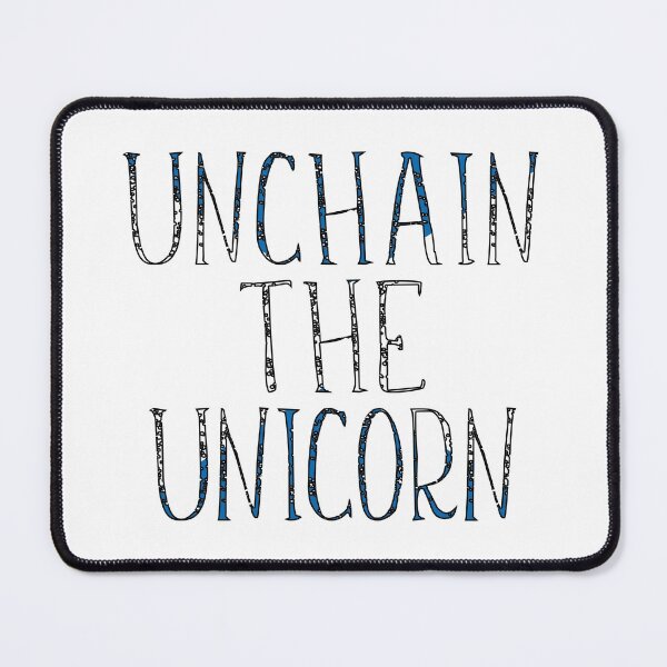 Item preview, UNCHAIN THE UNICORN, Scottish Independence Saltire Flag Slogan designed and sold by MacPean.