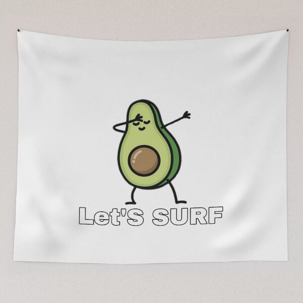 Item preview, Funny avocado surfing designed and sold by Life-chang.