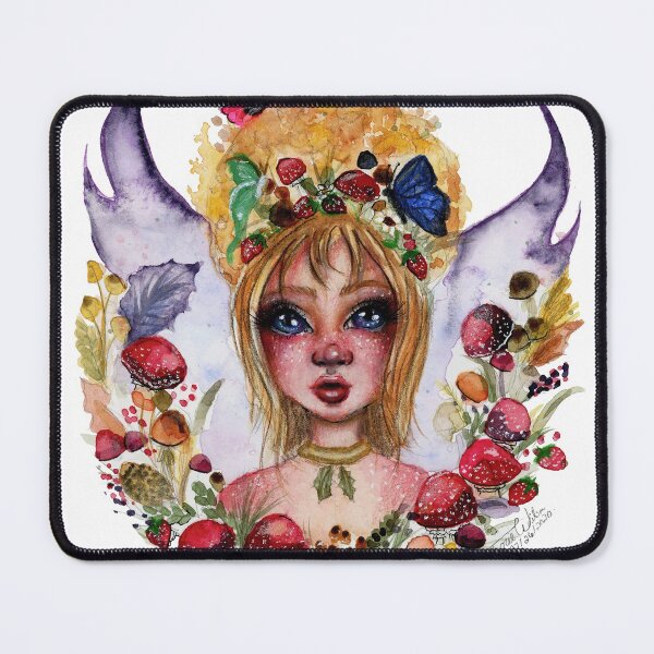 Item preview, Mushroom Fairy designed and sold by VictoriaVArt.