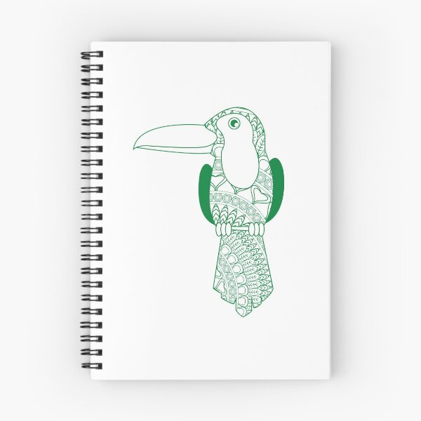 Item preview, Green toucan mandala designed and sold by YuneDesigns.
