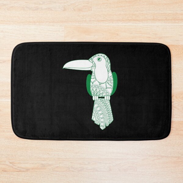 Item preview, Green toucan mandala designed and sold by YuneDesigns.