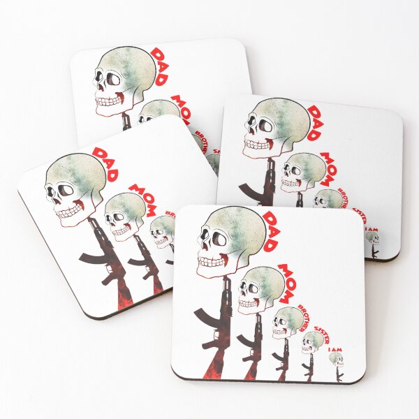 Item preview, family members skull, dad, mom, sister, Brother designed and sold by Mohamedeinoo.