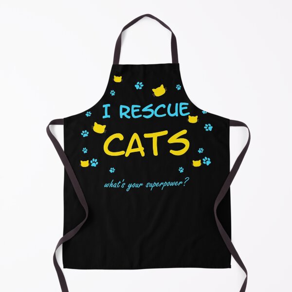 Item preview, I rescue cats, what's your superpower? designed and sold by Catspeople.