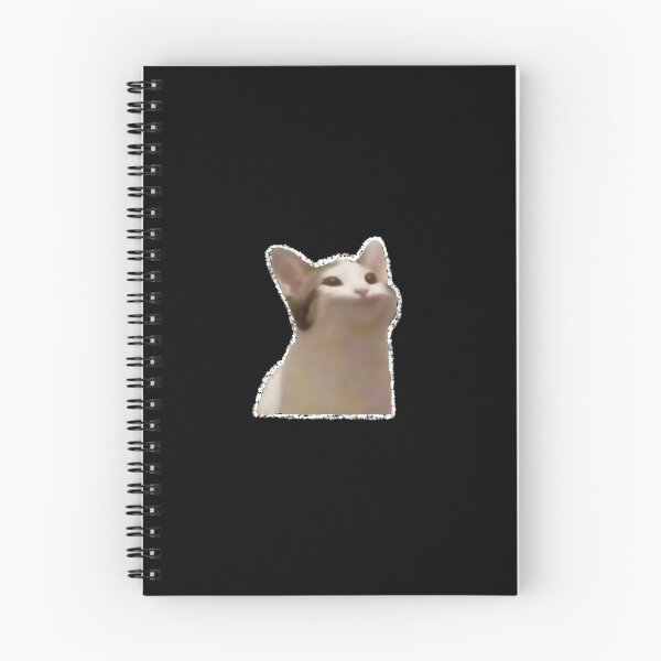 Item preview, Popcat Click funny cute cat meme designed and sold by newbear-design.