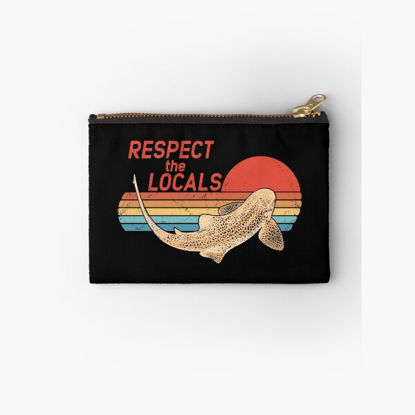 Item preview, Respect the locals zebra shark designed and sold by NicGrayGraphic.