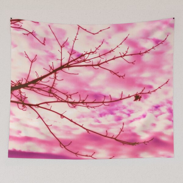 Item preview, Rama de árbol abstracto en rosa, morado y rojo designed and sold by SXW Designs.