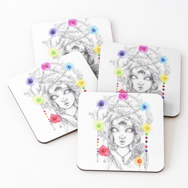 Item preview, The 3rd eye - witch wiccan artwork designed and sold by VictoriaVArt.