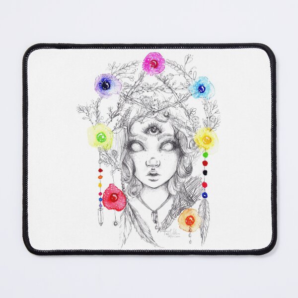 Item preview, The 3rd eye - witch wiccan artwork designed and sold by VictoriaVArt.