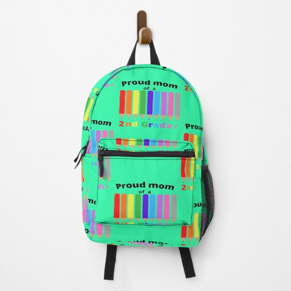 Item preview, proud mom of a 2nd grader, colorful pencils designed and sold by Jessi-Sketches.