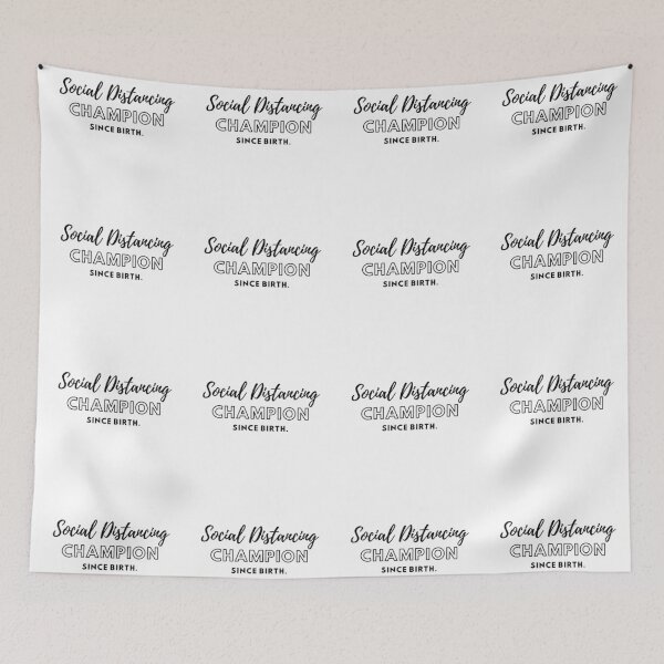 Item preview, Social Distancing Champion designed and sold by HushedCreations.