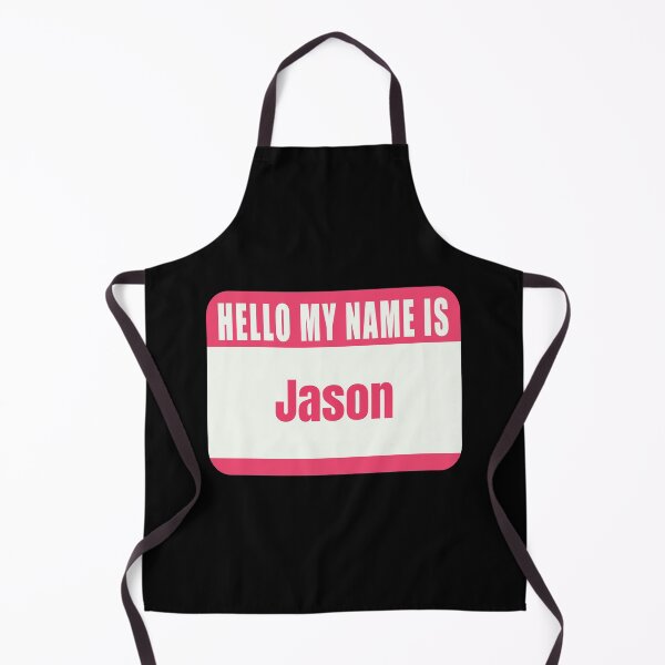 Item preview, Hello My Name is Jason Name Tag designed and sold by Cafecreative.