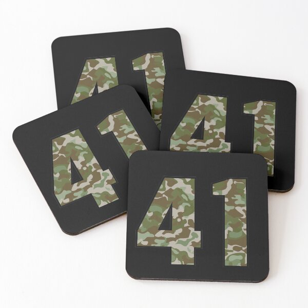 Item preview, Army Camouflage Number Forty-one Veteran Lucky Number 41 designed and sold by Urosek.