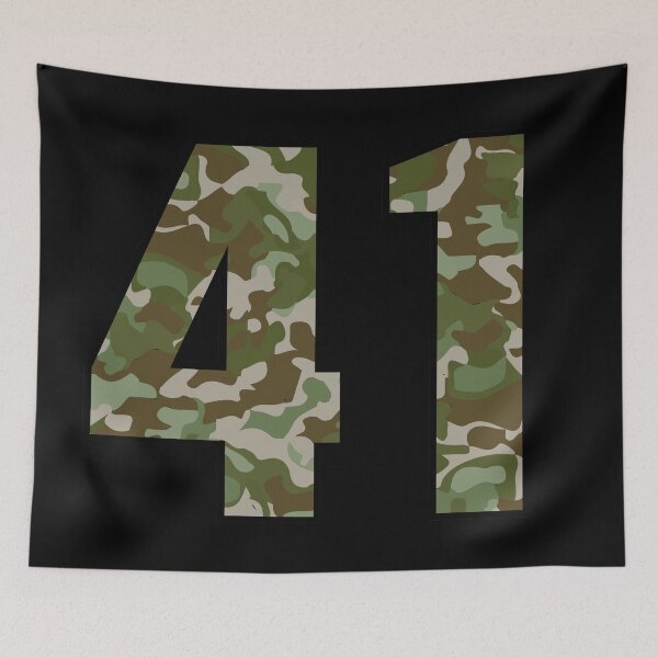 Item preview, Army Camouflage Number Forty-one Veteran Lucky Number 41 designed and sold by Urosek.