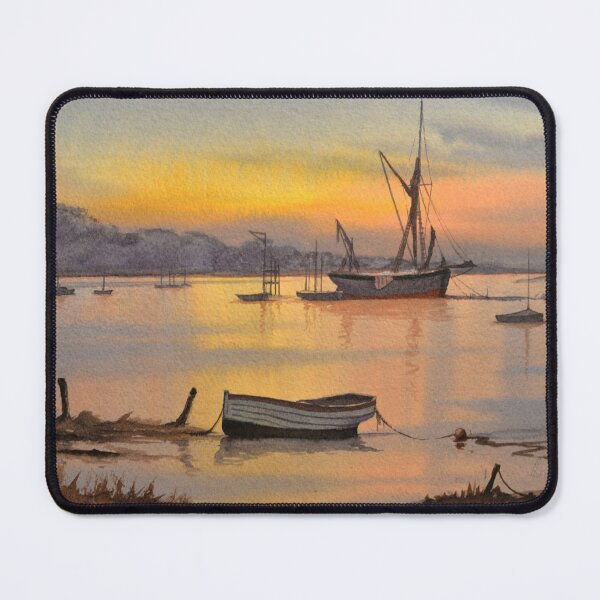 Item preview, Thames Barge At Sunrise Pin Mill Suffolk designed and sold by William Holkham.
