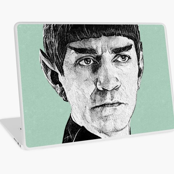 Item preview, Disco Space Dad Monochrome Ink Portrait designed and sold by orionlodubyal.