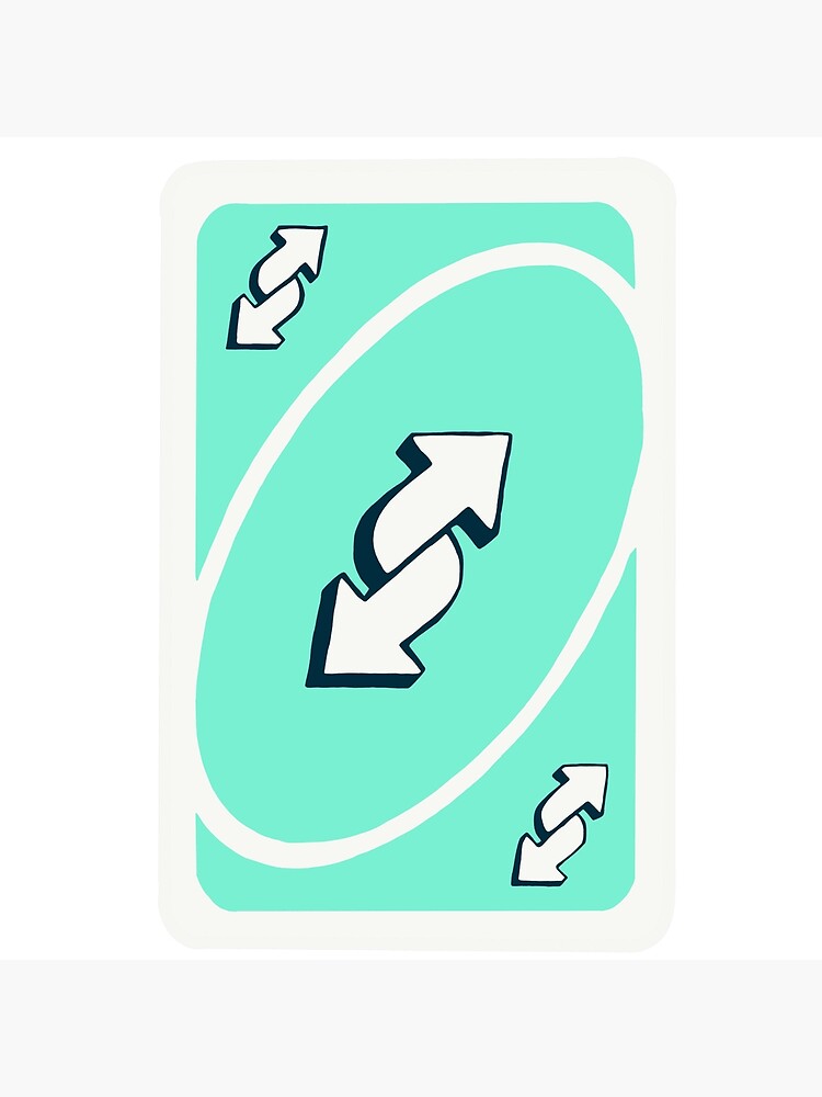 Uno reverse card | Greeting Card