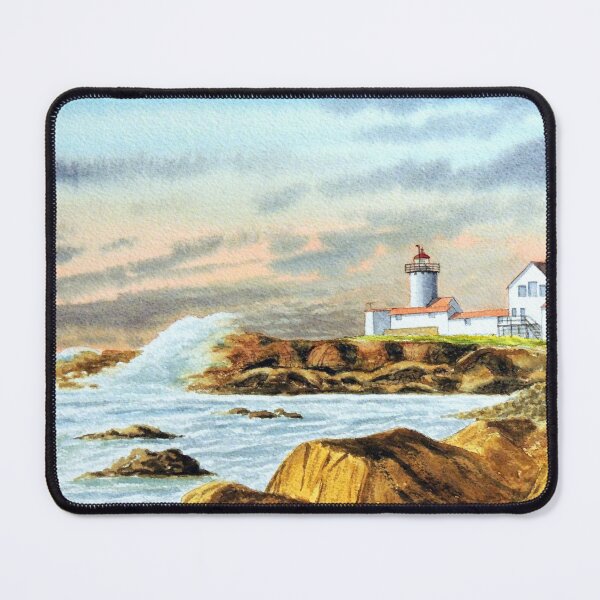 Item preview, Stormy Weather Eastern Point Lighthouse Gloucester MA designed and sold by William Holkham.