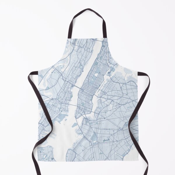 Item preview, New York City Map, USA City, NYC designed and sold by TheRedFinch.