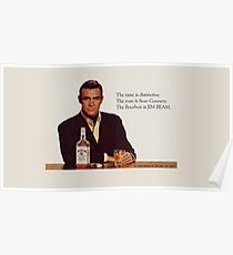 Der Bourbon von Sean Connery Poster