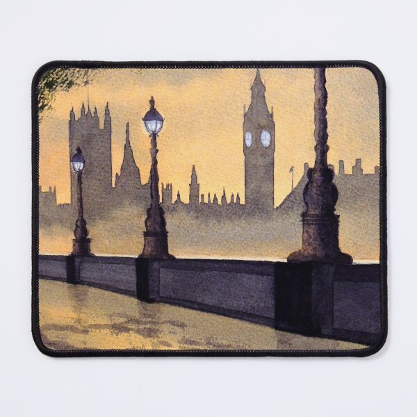 Item preview, A Misty London - After Yet More Rain designed and sold by William Holkham.