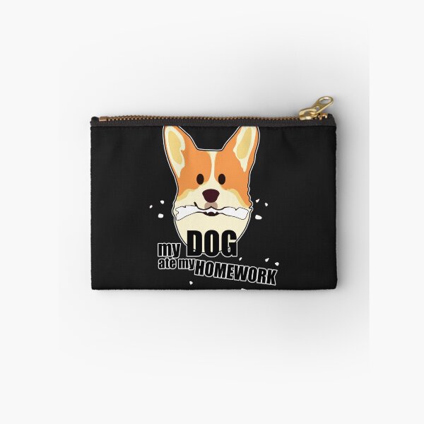 Item preview, My Dog Ate My Homework Puppy Design designed and sold by Angela Mello.