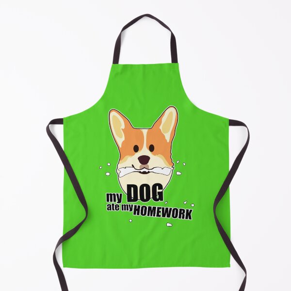 Item preview, My Dog Ate My Homework Puppy Design designed and sold by Angela Mello.