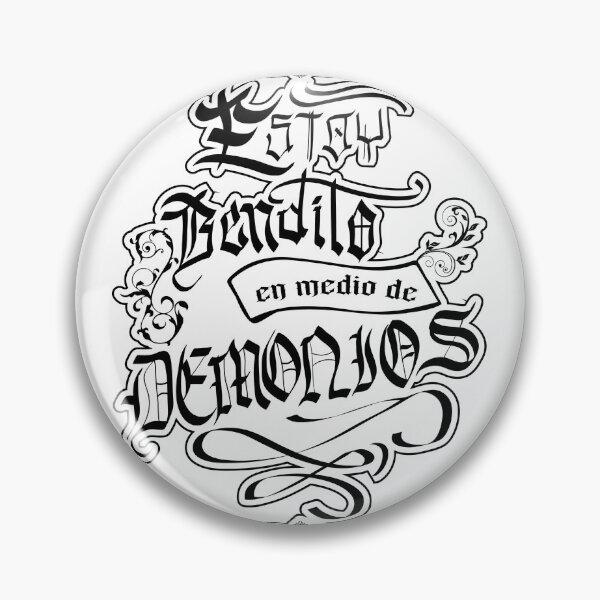Item preview, I am blessed in the midst of demons designed and sold by IlluminadosMX.