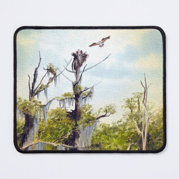 Item preview, Nesting Ospreys In Southern USA designed and sold by William Holkham.