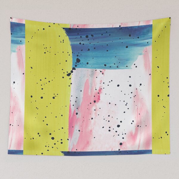 Item preview, Acrylic Brush Strokes And Splatter Patterned designed and sold by Designs By YL.