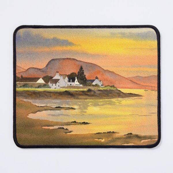Item preview, Sunset At Plockton Village Scotland designed and sold by William Holkham.