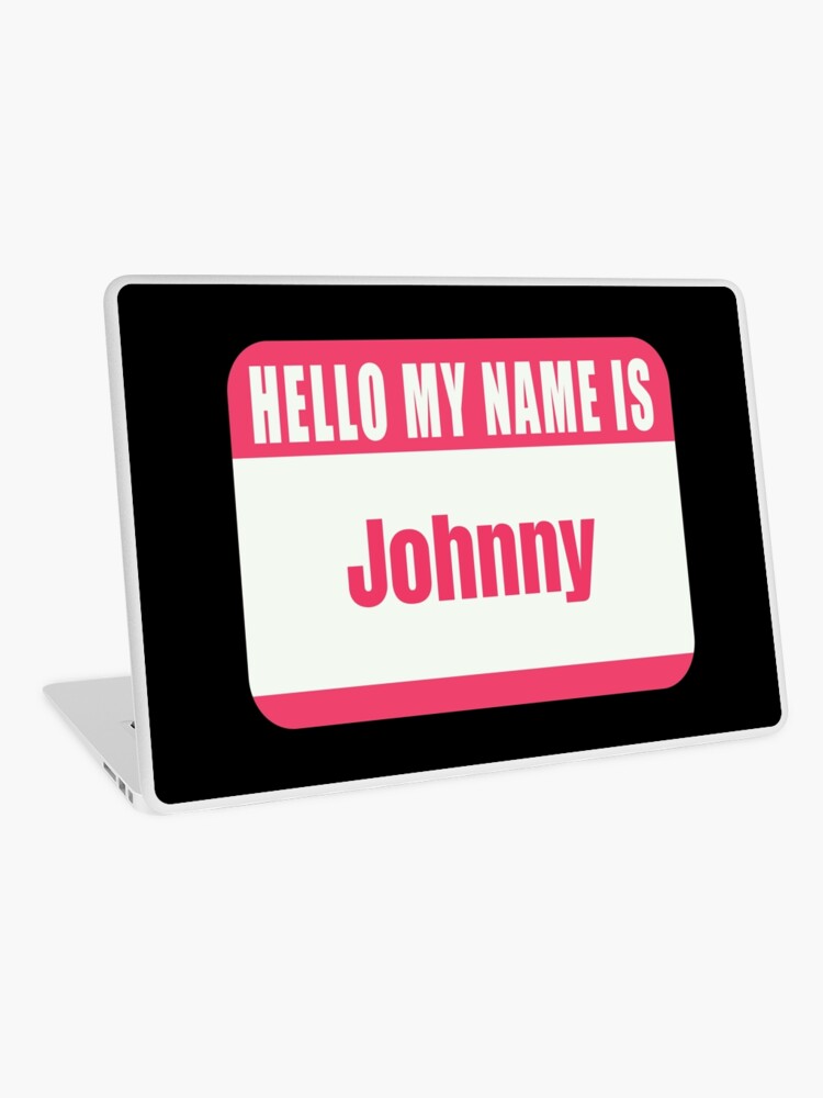 Hello My Name is Louis Name Tag  Sticker for Sale by Cafecreative