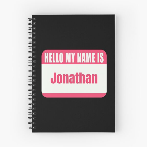 Item preview, Hello My Name Is Jonathan Name Tag designed and sold by Cafecreative.