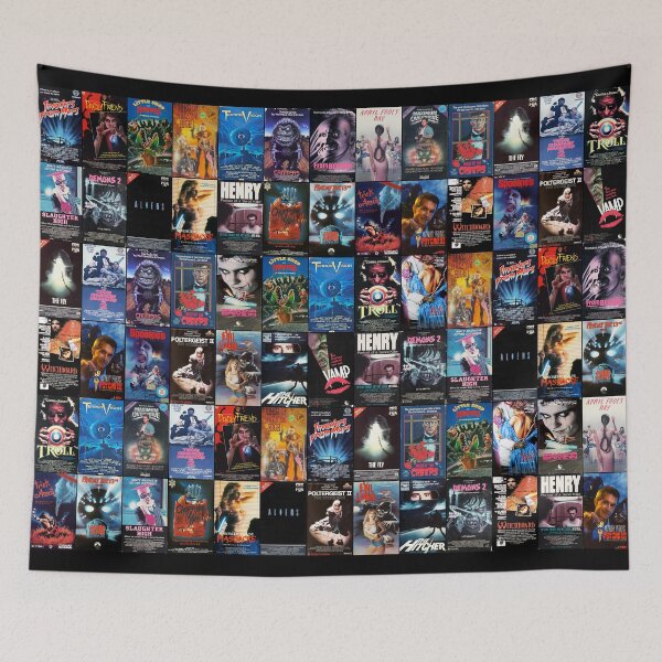 Item preview, RETRO HORROR VHS ARTWORK - 1986 designed and sold by FlapJackLarry.
