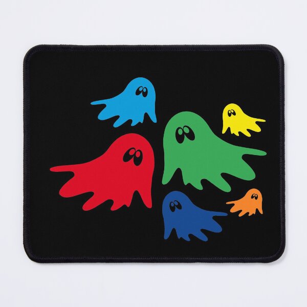 Item preview, Colorful ghosts designed and sold by Kritzel-Claudi.