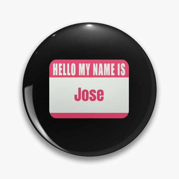 Item preview,  Hello My Name Jose is Name Tag  designed and sold by Cafecreative.