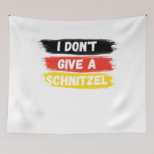 Item preview, I Don't Give A Schnitzel. Great funny present for Octoberfest. designed and sold by Kipcio.