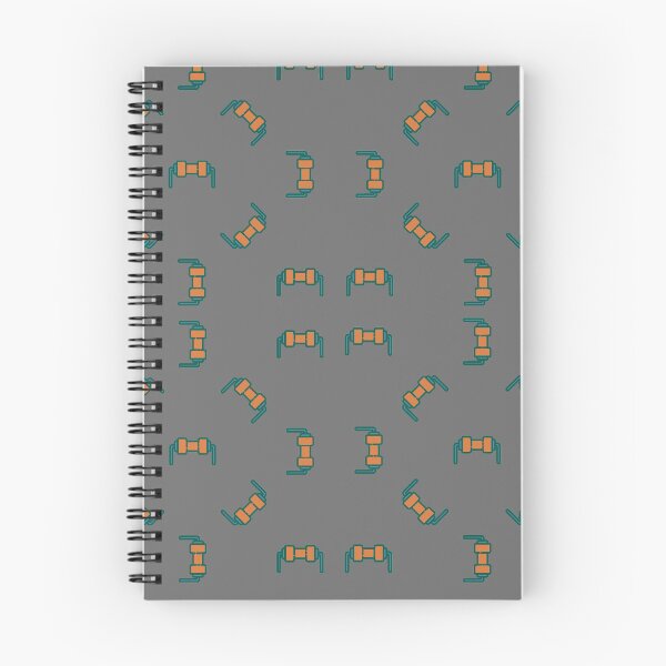Item preview, Resistors pattern, electronics components collage designed and sold by EngineersArt.
