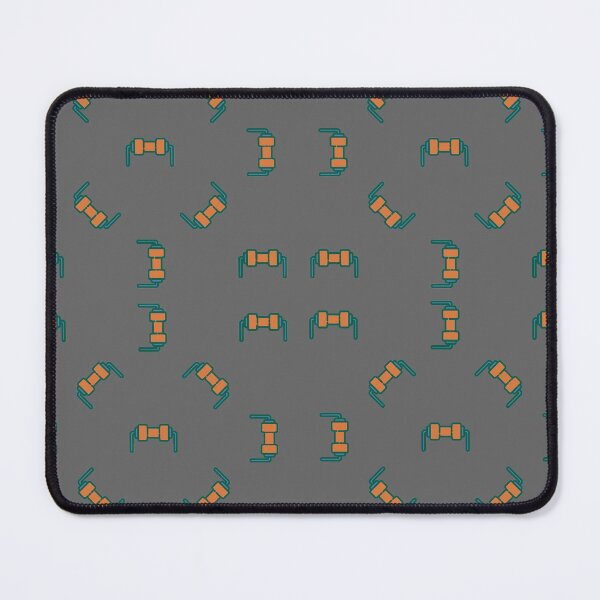 Item preview, Resistors pattern, electronics components collage designed and sold by EngineersArt.